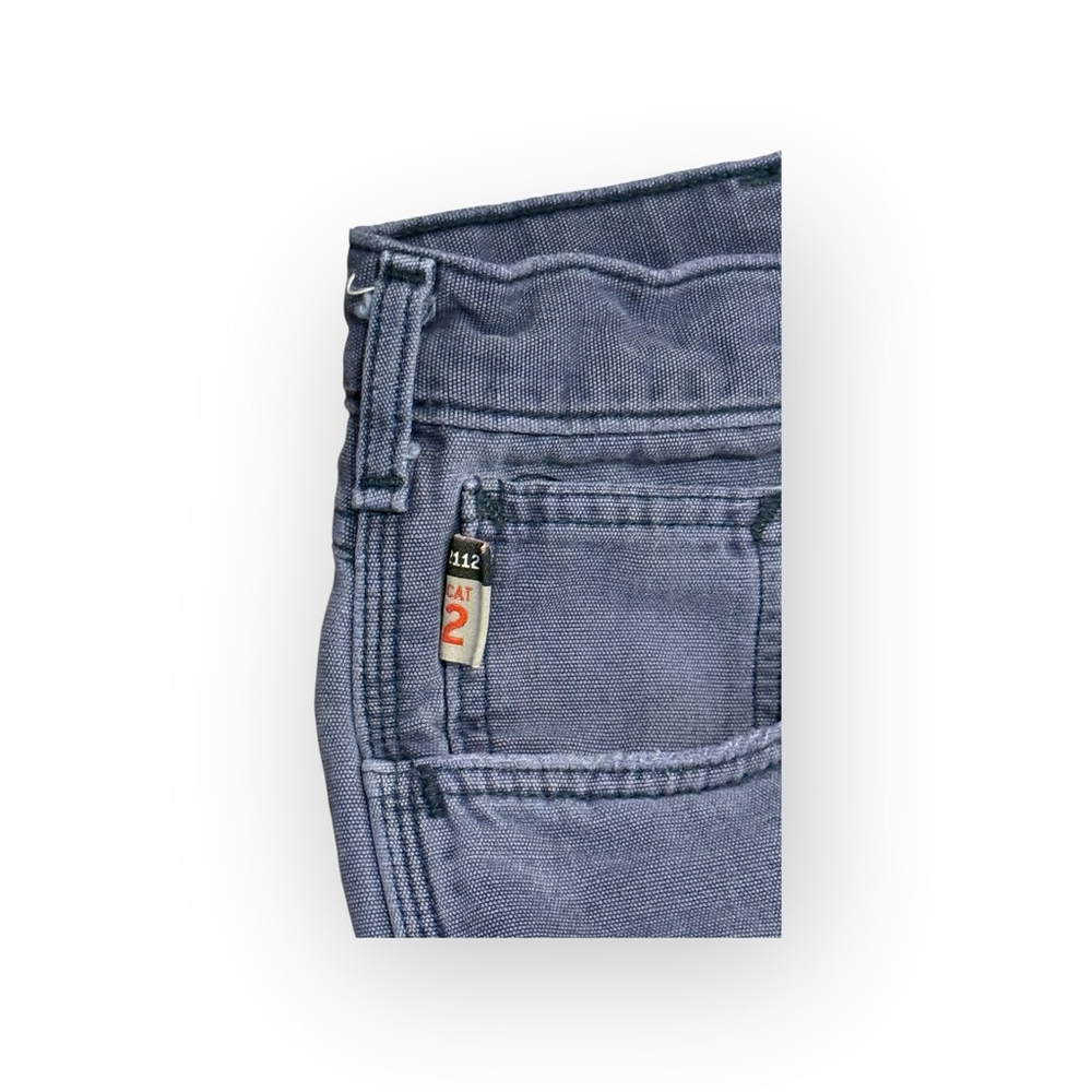 Carhartt FR Flame Resistant Work Pants Men’s 40x30 Original Fit Blue CAT 2​ - Picture 7 of 9